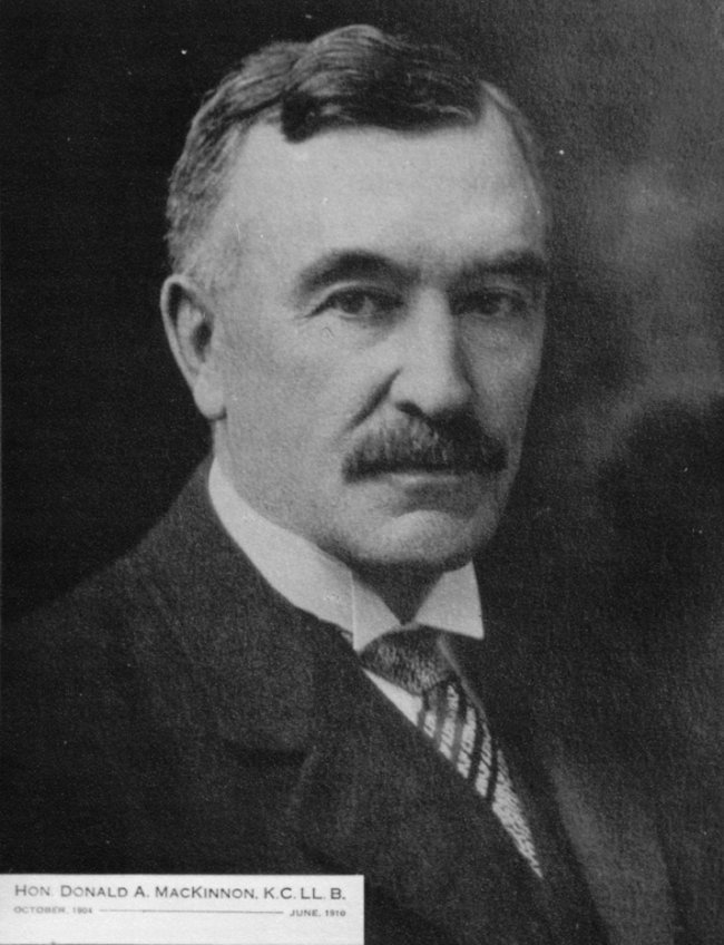 The Honourable Donald Alexander MacKinnon