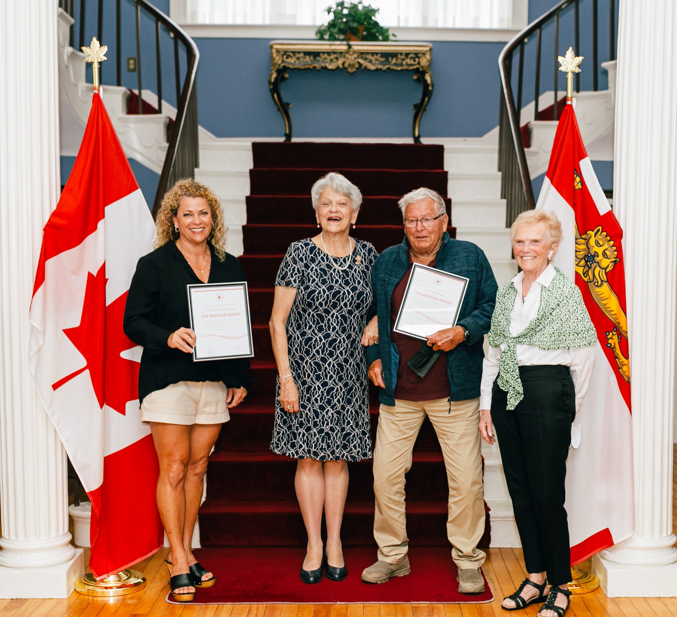 Recipients with Hazel Robison