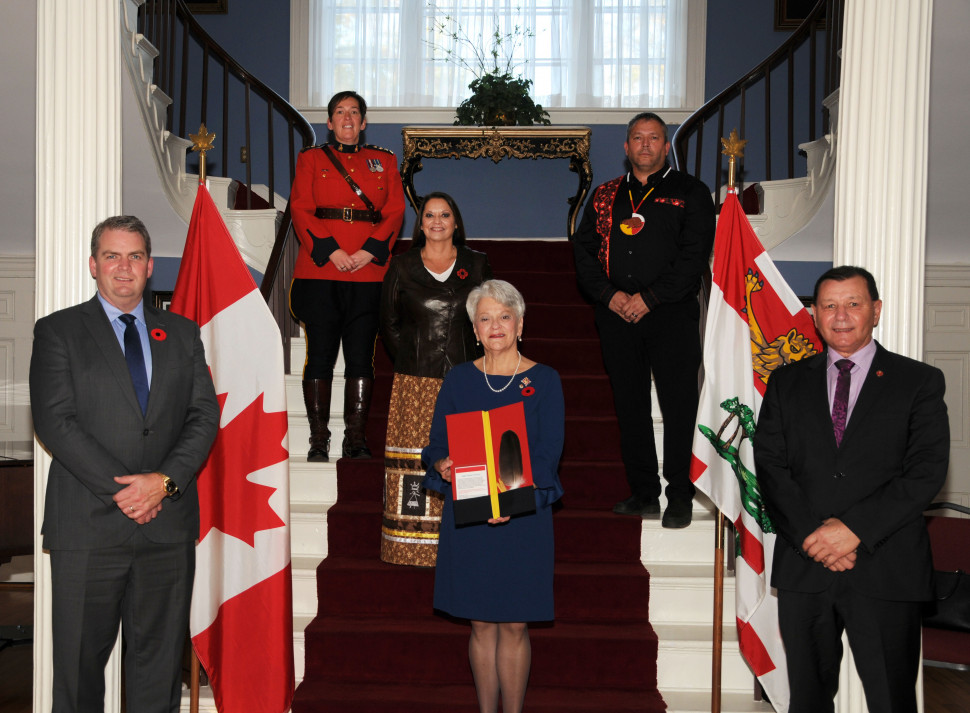 RCMP Eagle Feather presentation