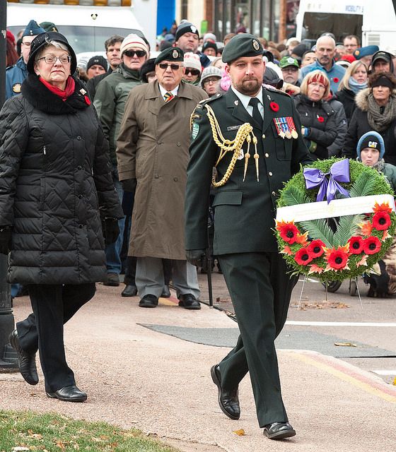 Remembrance Day Charlottetown Cenotaph