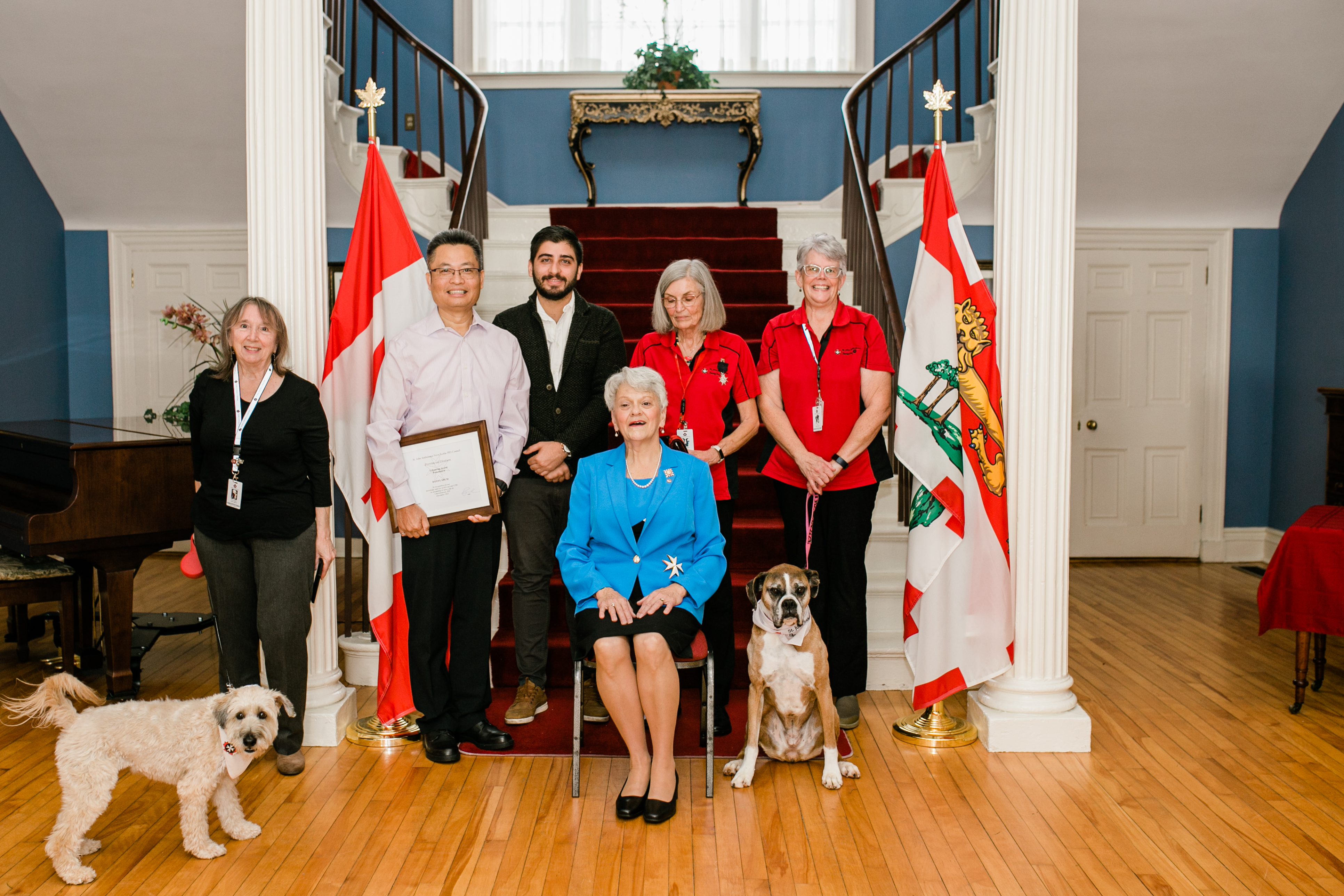 Group Photo for St John Ambulance